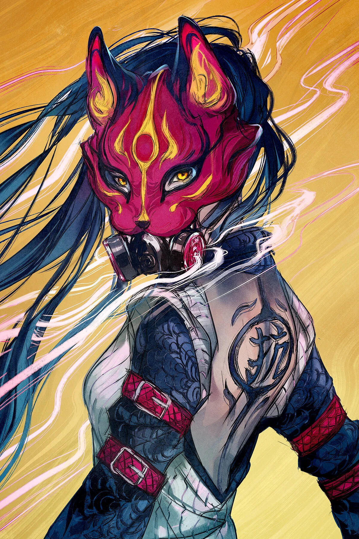Masks - Postcard collection of 6 — Yuumei